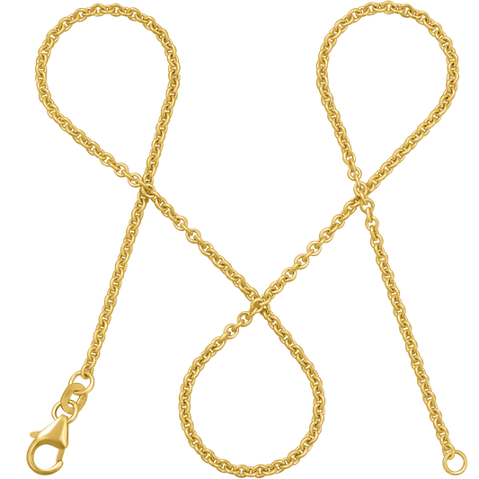 Ankerkette DELICATE Filigran Echtgold-0